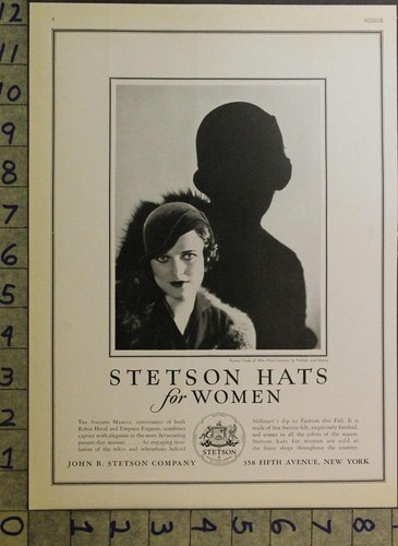 1931 stetson women hat - women,
