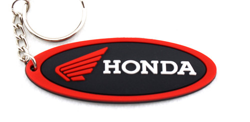 Porte clé honda - porte, rouge