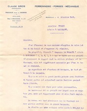 1923 FERRONNERIE CLAUDE GROS MARSEILLE