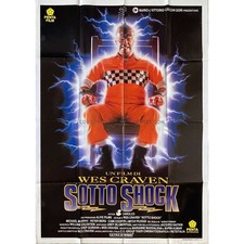 SHOCKER Italian Movie Poster  - 39x55 in. - 1989 - Wes Craven, Mitch Pileggi