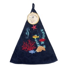 Essuie main rond en éponge