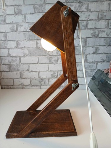 Lampe cocotte bois - lampe,