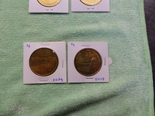 2 jetons touristiques monnaie de paris dept 14