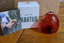 Boule de Noel Meisenthal Kaktus Rouge 2024