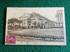 CPA 14 CABOURG - Jardin et Casino