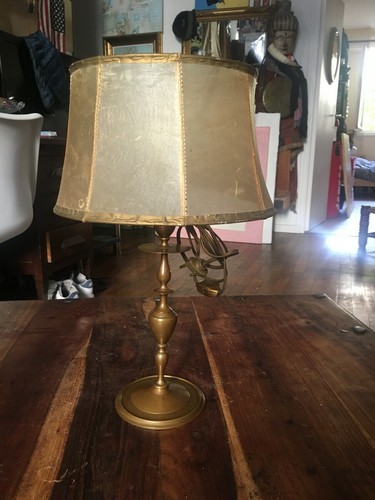 Lampe bronze avec son - bronze,
