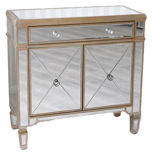 Luxueux chevet miroité - luxueux,