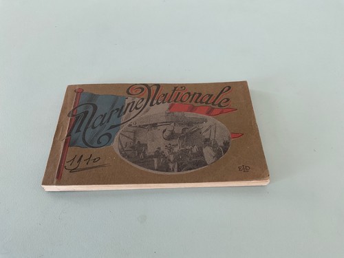 Marine nationale 1910 - marine, carnet