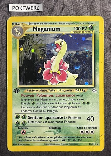 Carte pokémon meganium - :,