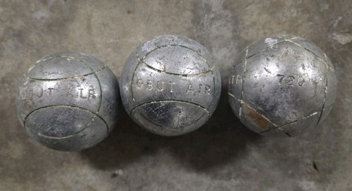 Pétanque triplette boules - pétanque,