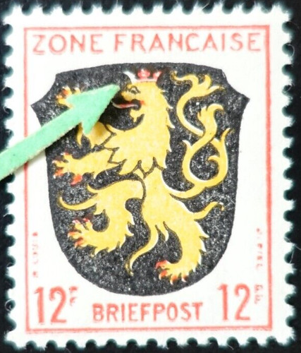 Variété sur timbre - sur,