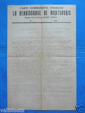 TRACT COMMUNISTE LIBERATION