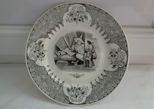 Assiette creil montereau - et,