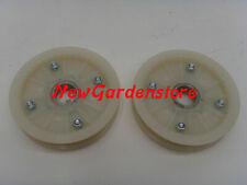 Set 2 Poulies Distribution Tracteur Tondeuse Original Stiga Park 95 Combi -