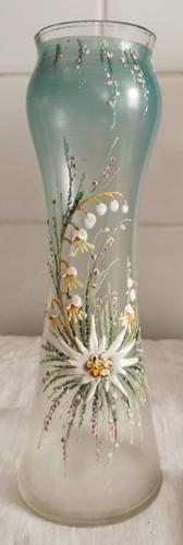 Vase ancien décor - , émaillé
