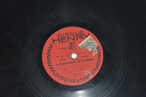 Tours rpm henry charlus - 78,