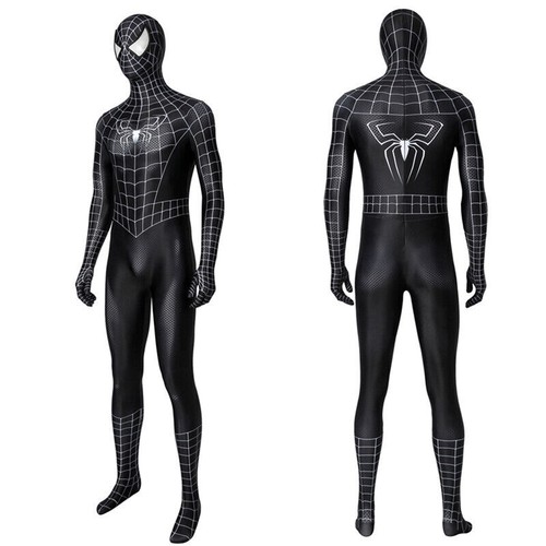 Black venom spiderman - venom, cos