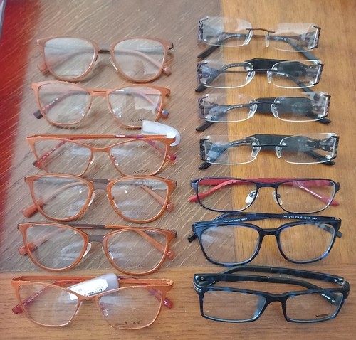 Lot montures de lunettes - montures,