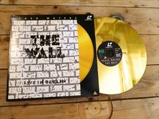 ROGER WATERS THE WALL LIVE IN BERLIN LD PAL LASERDISC EX COVER EX ORIGINAL 1990