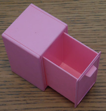 vintage ARMOIRE MEUBLE de poupée BARBIE 4764 MATTEL 1987 MOBILIER living pretty