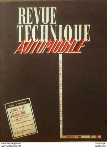 Revue technique simca - simca, aronde