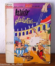 ASTERIX ET OBELIX Ed. PILOTE  EO de 1964  ASTERIX GLADIATEUR  CÔTE BDM = 1000€
