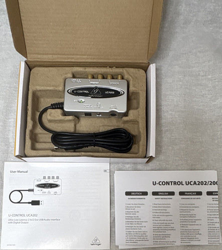 Behringer control uca202 - behringer, u-control