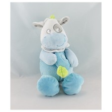 Doudou musical cheval bleu