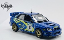 SUBARU IMPREZA #8 WRC RALLY NEW ZEALAND 2003 1:43