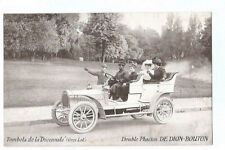 VOITURE  DOUBLE PHAETON DE DION BOUTON