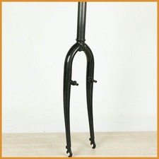 FOURCHE VINTAGE EN ACIER VTT 1"1/8 VÉLO DE MONTAGNE 26" 559 VIEUX VÉLO FILETÉ...