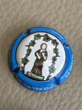 CAPSULE Muselet  CHAMPAGNE Vincent Jean-Luc   6b bon État  Voir Photo