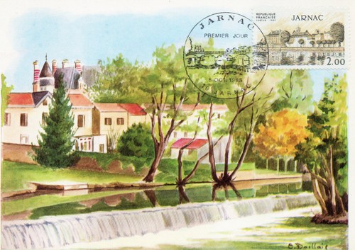 Carte premier jour jarnac - ,