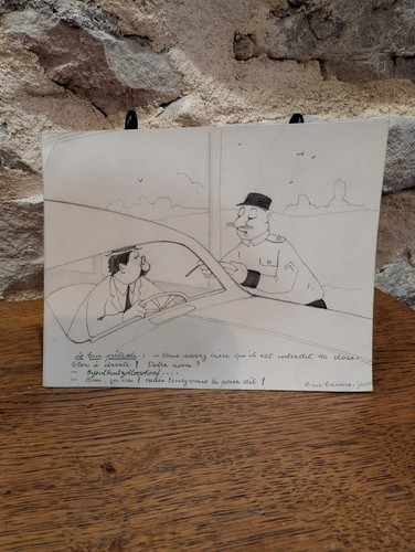 Dessin original humoristique