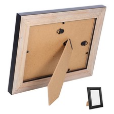 Cadre photo décoratif en bois pour table bureau, élégant cadre photo en bois