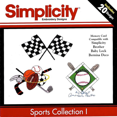 Sports smc03 embroidery - card,