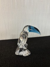 Toucan bec bleu en cristal Royales de Champagne