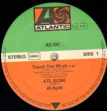 AC/DC Touch Too Much Single