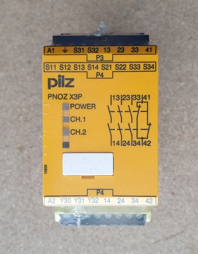 Pilz pnoz x3p 240vacdc o - x3p, 3n/o