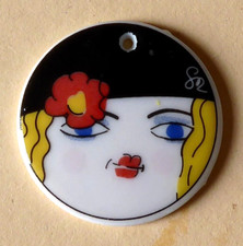 Fève pub perso - Lenôtre 1994 - 7 Péchés Capitaux par Sonia Rykiel : la Luxure