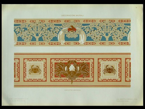Decor art nouveau - art,