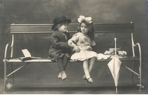 Enfant couple d enfants - -,