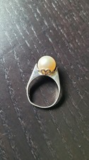 Bague Art Déco en argent 835
