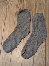 Ancienne paire de chaussettes