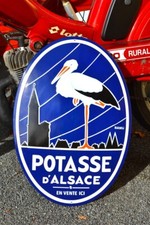 Grande plaque émaillée