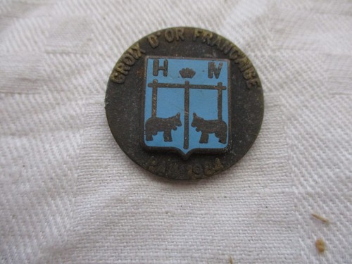 Ancienne medaille broche croix - ancienne,