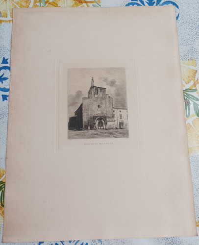Ancienne eau forte lucien - eau,
