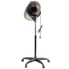 Sèche-cheveux casque professionnel sur pied 1300 W hauteur réglable 125-160 cm