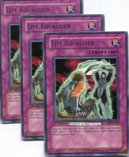 Oh life equalizer - x, yu-gi-oh
