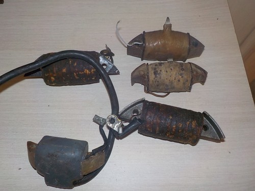 Lot bobines moto - bobines, ancienne